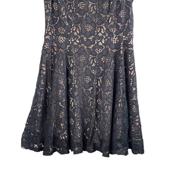 Jodi Kristopher Skaters Dress Fit Flare Lace Sleeveless Juniors Size 11 Black - Picture 3 of 9